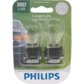Philips LongerLife 3057LLB2 automotive bulb 2-pack package.